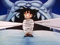 Goku bound by Bandages