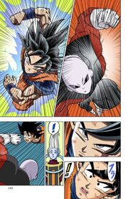 Goku Ultra Instinct Sign reverts back to base form