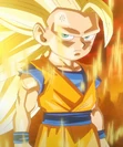 Close-up of Goku's face in Daima