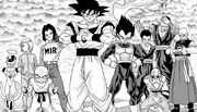 Team Universo 7 - manga