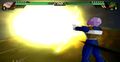 Future Trunks fires his Burning Attack