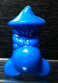 Crazy Bones Fortuneteller Baba blue figurine