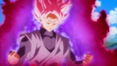 Goku Black showing off the transformation to Future Zamasu