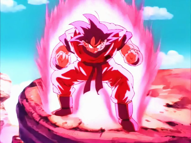 COMO DESENHAR Goku Super Saiyan Blue Kaioken x10