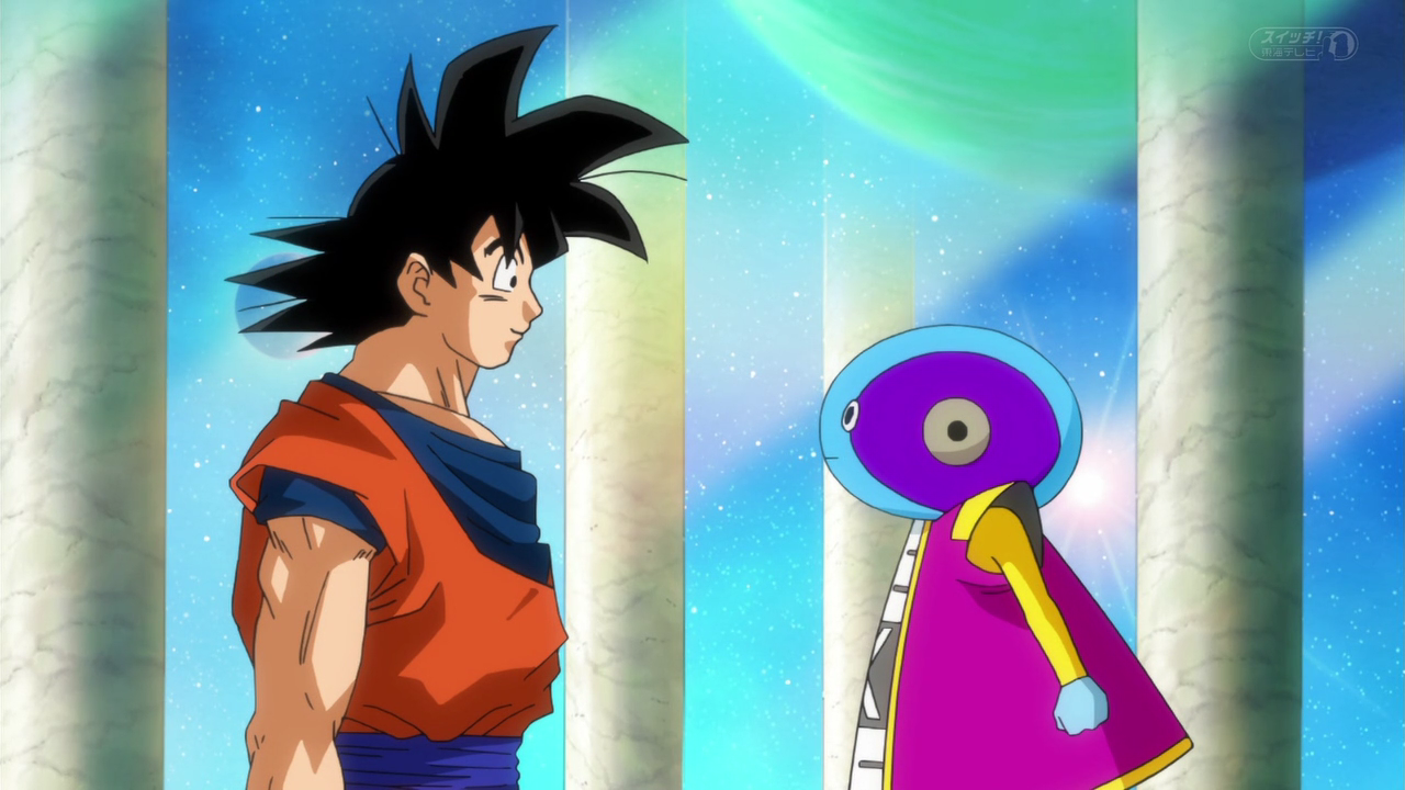 Zeno-Sama pedi a Goku que junte as Super Esferas do Dragão para reviver o  Anjo Merus ! 