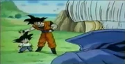 Goku meets himself
