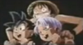 Luffy, Goten and Trunks