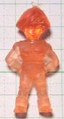 Part 6 Keshi Fasha transparent orange figurine