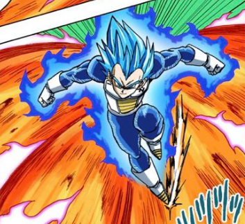 Super Saiyan Vegeta Blue - Dragon