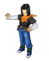 Android 17 in Tenkaichi Tag Team