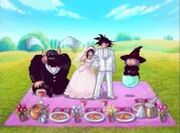 Attack of the saiyans wedding