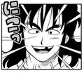 Yamcha with a missing tooth (manga)