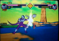 Frieza (in Cooler costume) fighting Frieza (in Kuriza costume)