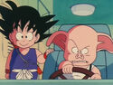 Goku and Oolong