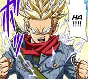 Future trunks super saiyan 2 manga