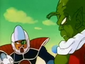 Moori being yelled at by one of Frieza's men