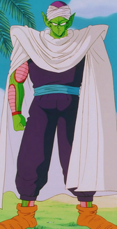 Piccolo appare nel primo episodio di Dragon Ball Z