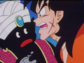 Yamcha verbally attacks Mr. Popo