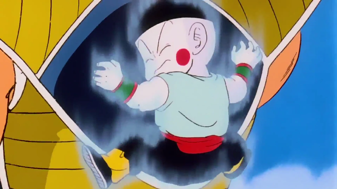 Sit Tight, Chiaotzu! Tien's Screaming Tri-Beam! | Dragon Ball Wiki