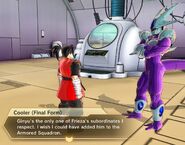 Xenoverse 2 - Out of all of Frieza's subordinates, Cooler only respects Ginyu and wants him on his army
