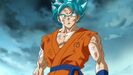 Super Saiyan Blue Goku moments before being hit by Sorbet's ring