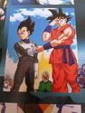 Goku and Vegeta from Resurrection 'F' Pamphlet