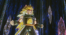 Bardock se transforma en Super Saiyan 3