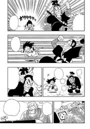 Goku wins the race much to Ninja Murasaki anger and General White's annoyance