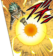 Granolah prepares a suicide attack