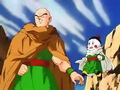 Tien and Chiaotzu sense Goku's power