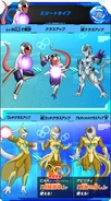 Rezok in his various Class-up forms