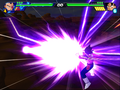 Vegeta (Scouter) fires his Galick Gun in Budokai Tenkaichi 3