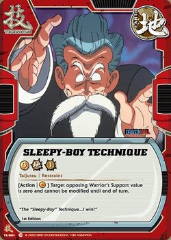Sleepy Boy Technique | Dragon Ball Wiki | Fandom