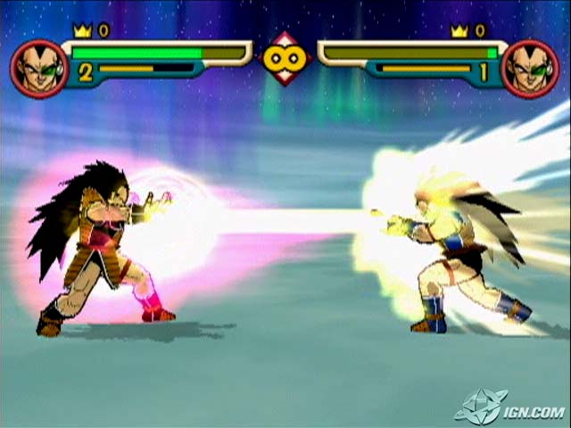 Raditz performing the Double Sunday.