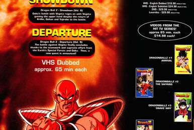 DRAGONBALL Z Departure - Volume 9 | DVD Video | Complete In Case w/Scene  Guide