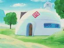 Goku's House in Anime episode 123