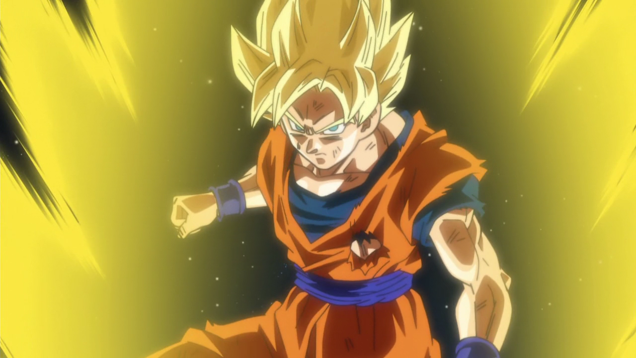 Essa foi minha primeira versão do Goku Super Saiyan God White, antes de ter  anunciado o Goku tendo o Instinto Supe…