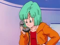 Bulma on the phone