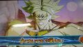 King of Destruction Broly in-game of Dragon Ball Heroes
