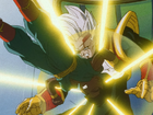 Uub headbutting Baby Vegeta