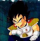 Kid Vegeta while his father faces Frieza