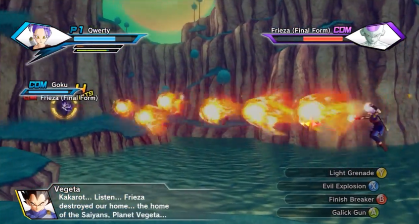 Vegeta skill recolors (Galick Gun/Final Flash/Final Shine ect.) – Xenoverse  Mods