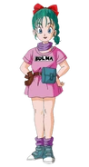 Bulma in Dragon Ball.