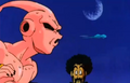 Kid Buu spits out Good Buu