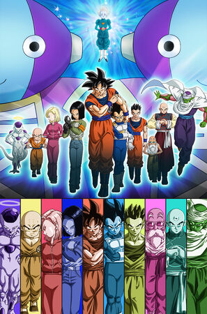 Poster Transformaciones de Goku Dragon Ball Super 91.5 x 61cm — El