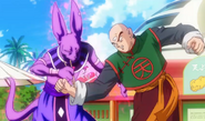 Beerus vs Tenshinhan