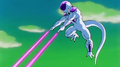 Frieza firing Death Beams from both hands