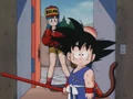 Goku tells the Priest that he is not Oolong
