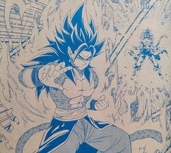 Dragon Ball Releases New Key Art of Super Saiyan 4 Limit Breaker