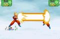 Goku fires a Super Kamehameha in Supersonic Warriors